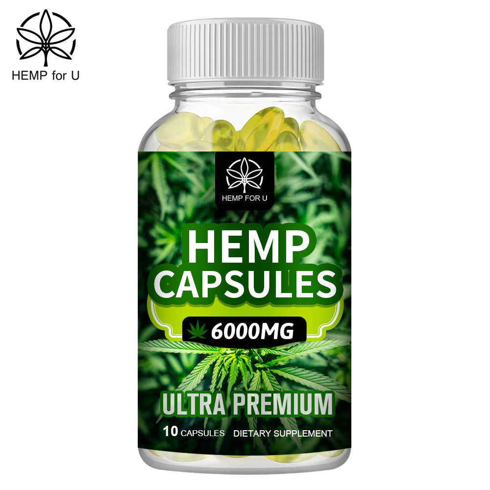 HFU 6000mg Hemp Capsules